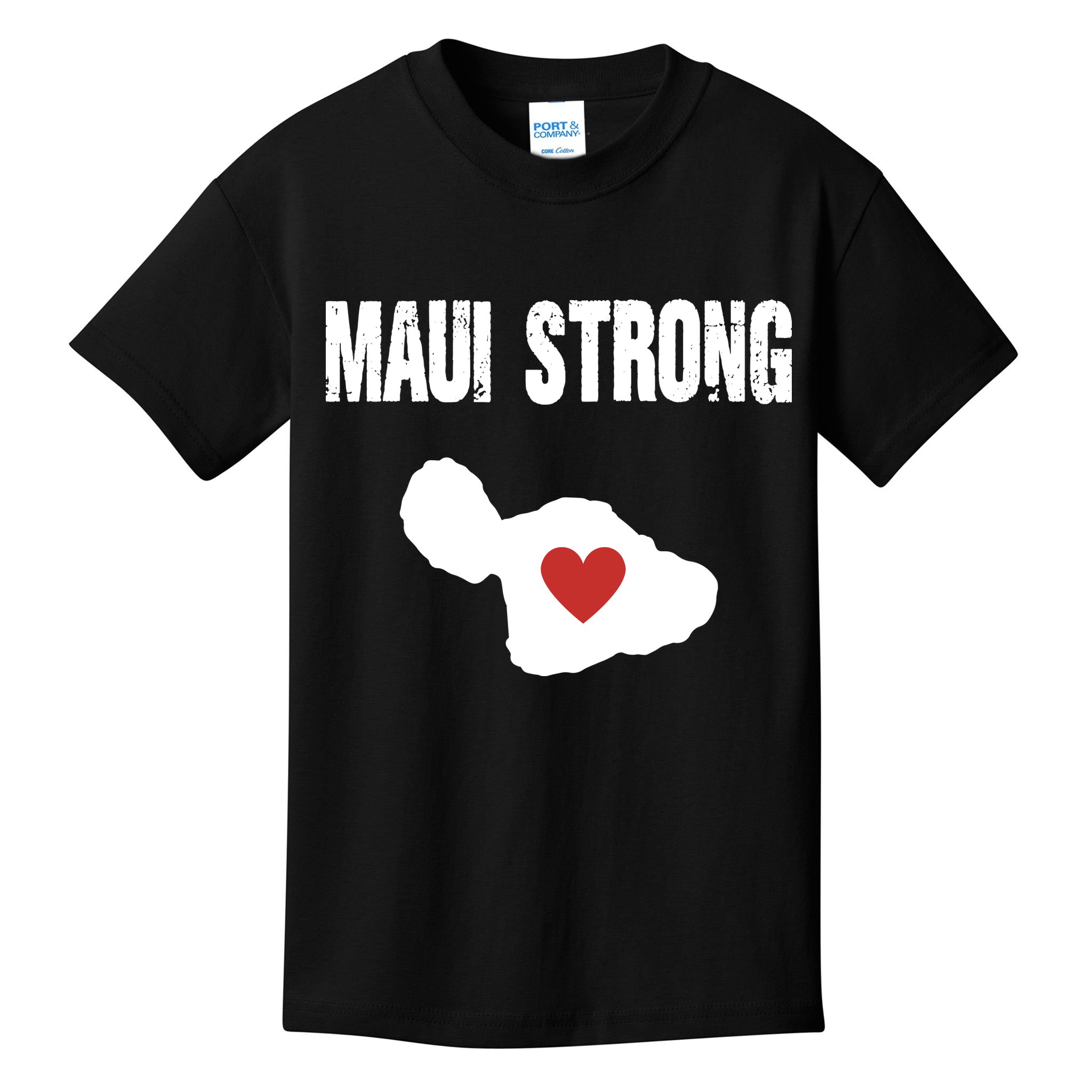 Maui Strong Love Hawaii Kids T-Shirt