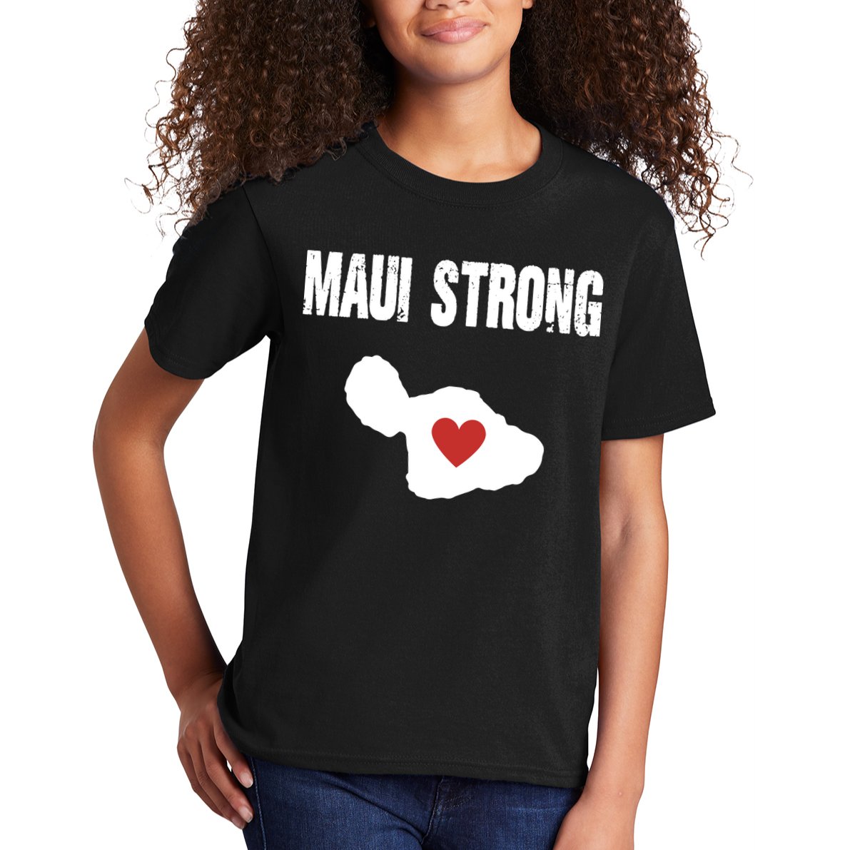 Maui Strong Love Hawaii Kids T-Shirt