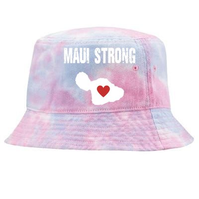 Maui Strong Love Hawaii Tie-Dyed Bucket Hat