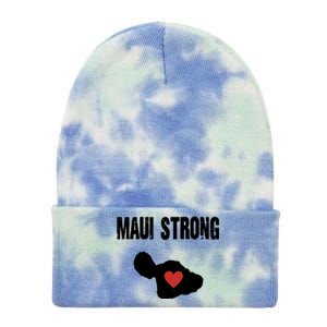 Maui Strong Love Hawaii Tie Dye 12in Knit Beanie