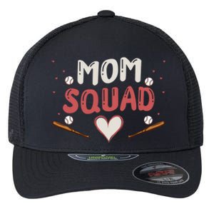 Mom Sports Love Baseball Game Day Season Practice Gift Flexfit Unipanel Trucker Cap