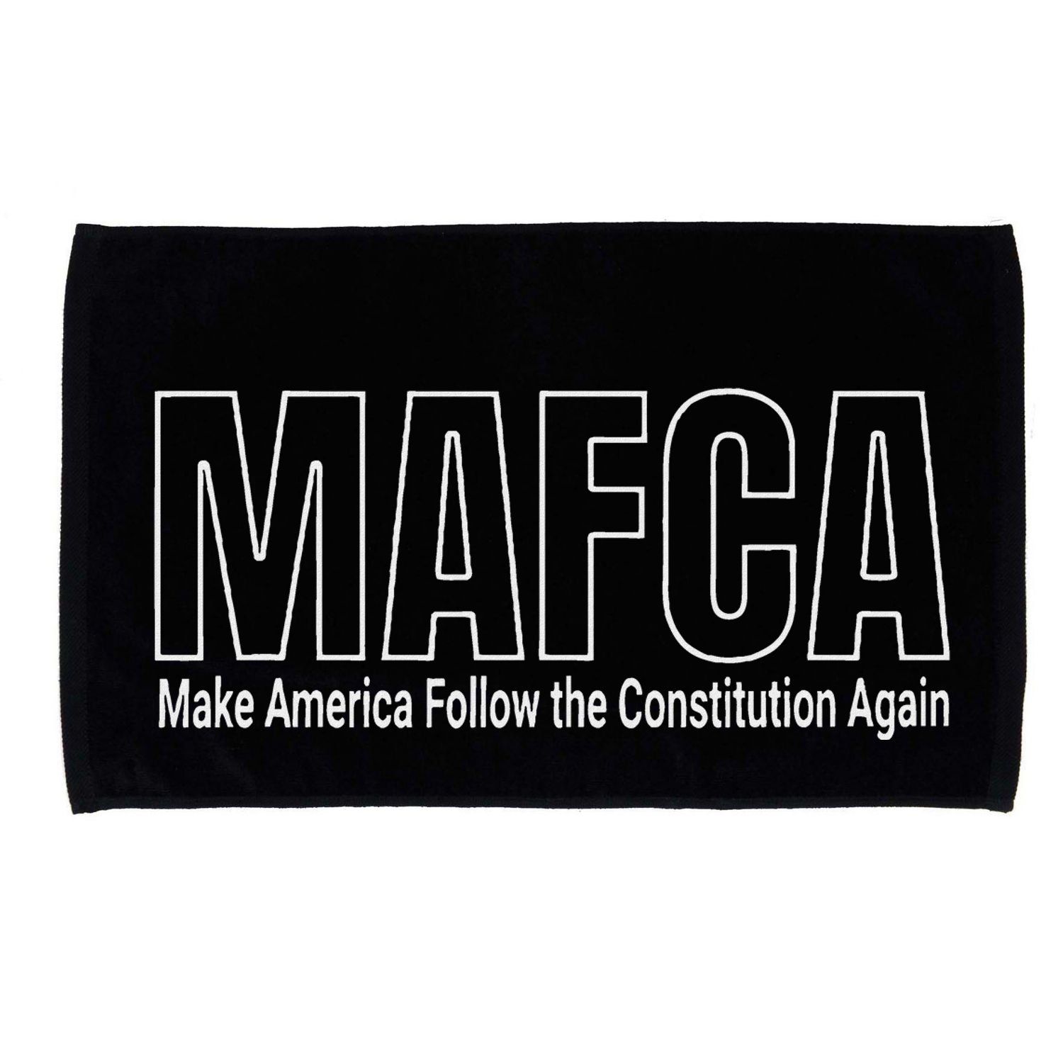 Mafca Satire Maga Common Sense Political Humor Microfiber Hand Towel