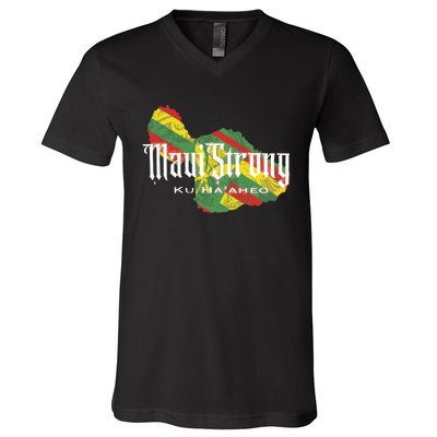 Maui Strong V-Neck T-Shirt