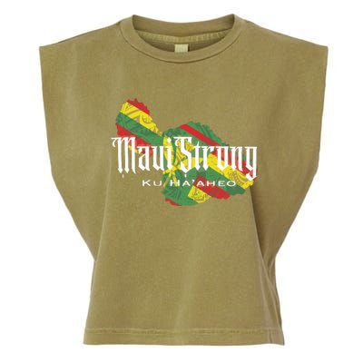 Maui Strong Garment-Dyed Women's Muscle Tee