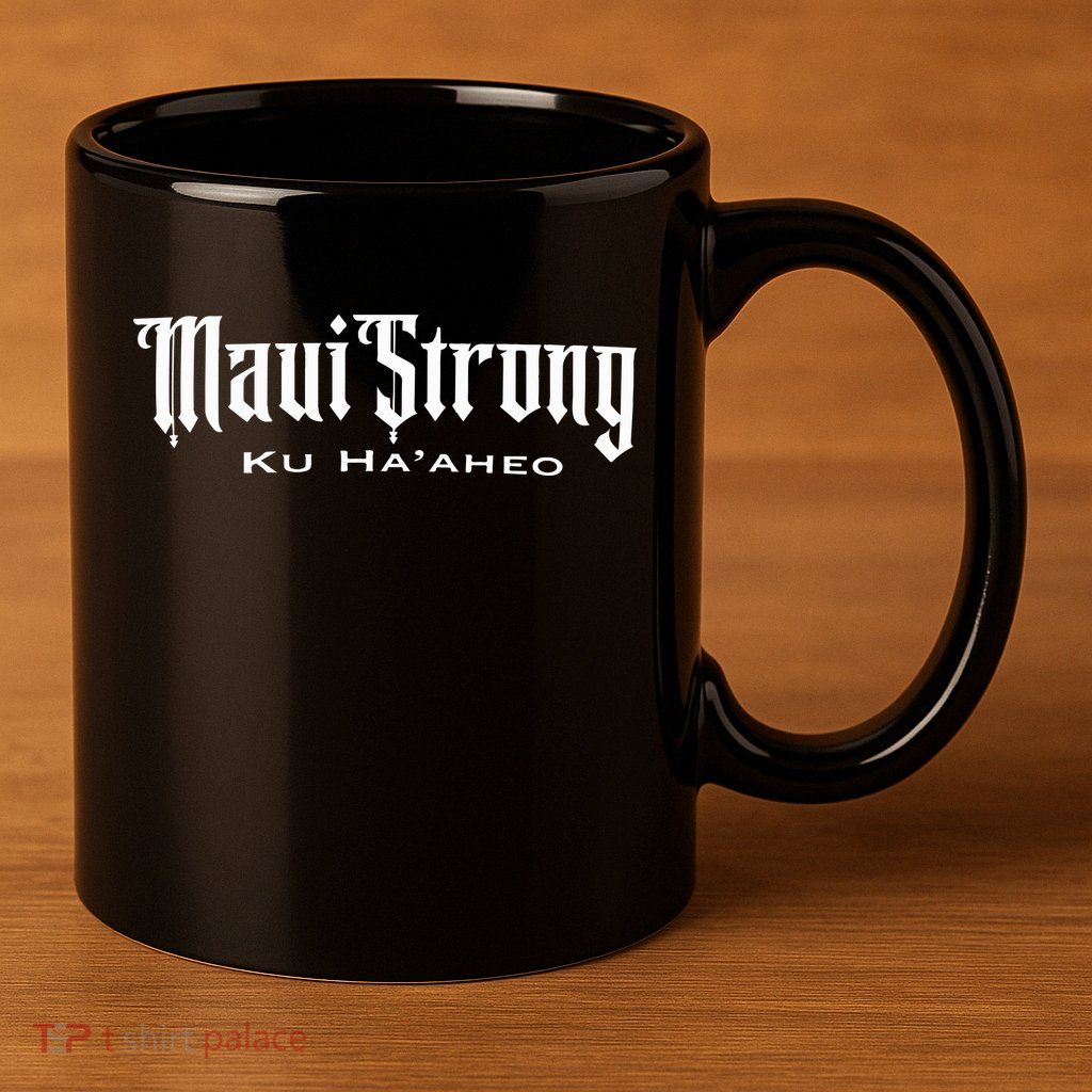 Maui Strong 11oz C Handle Ceramic Mug
