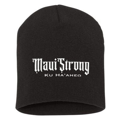 Maui Strong Short Acrylic Beanie