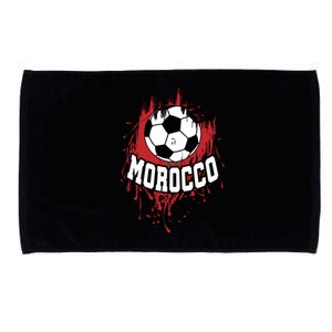 Morocco Soccer Moroccan Football Morocco Futbol Cute Gift Microfiber Hand Towel