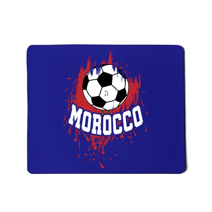 Morocco Soccer Moroccan Football Morocco Futbol Cute Gift Mousepad