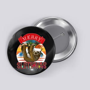 Merry Slothmas Button