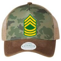 Master Sergeant Military Badge Legacy Tie Dye Trucker Hat