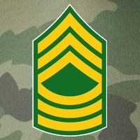 Master Sergeant Military Badge Legacy Tie Dye Trucker Hat