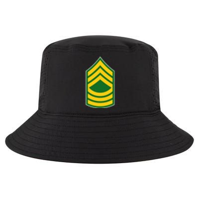 Master Sergeant Military Badge Cool Comfort Performance Bucket Hat