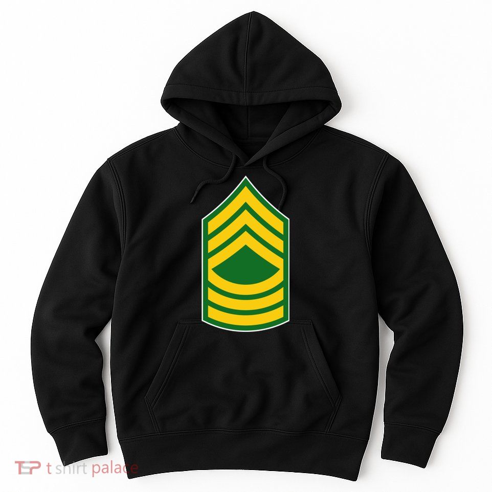 Master Sergeant Military Badge Hoodie