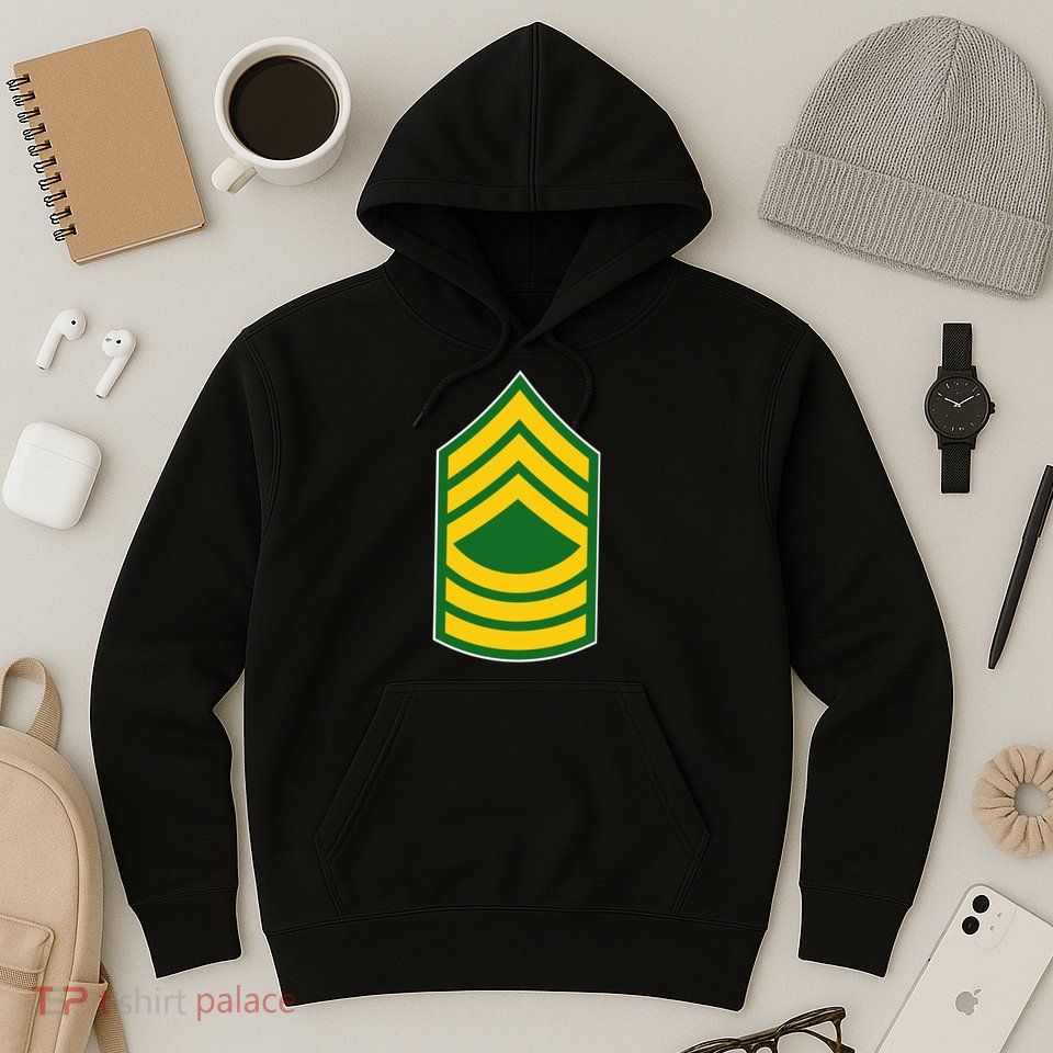 Master Sergeant Military Badge Hoodie