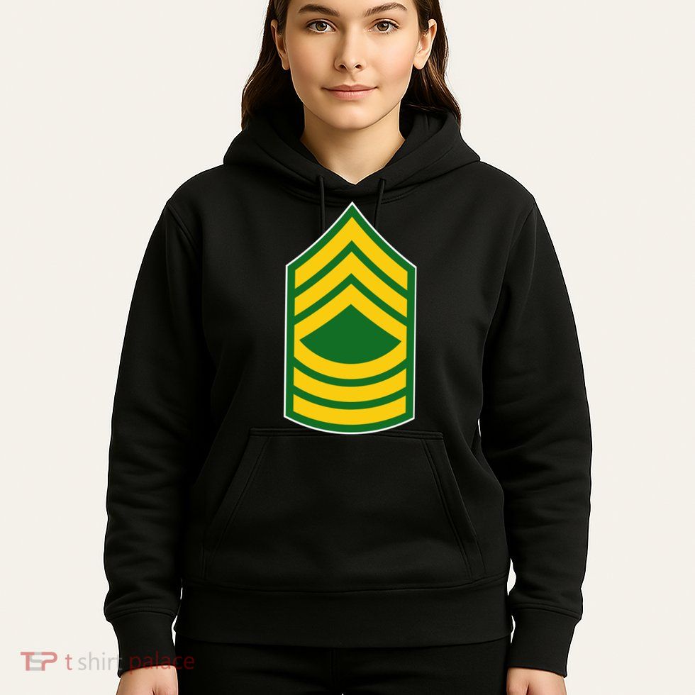 Master Sergeant Military Badge Hoodie