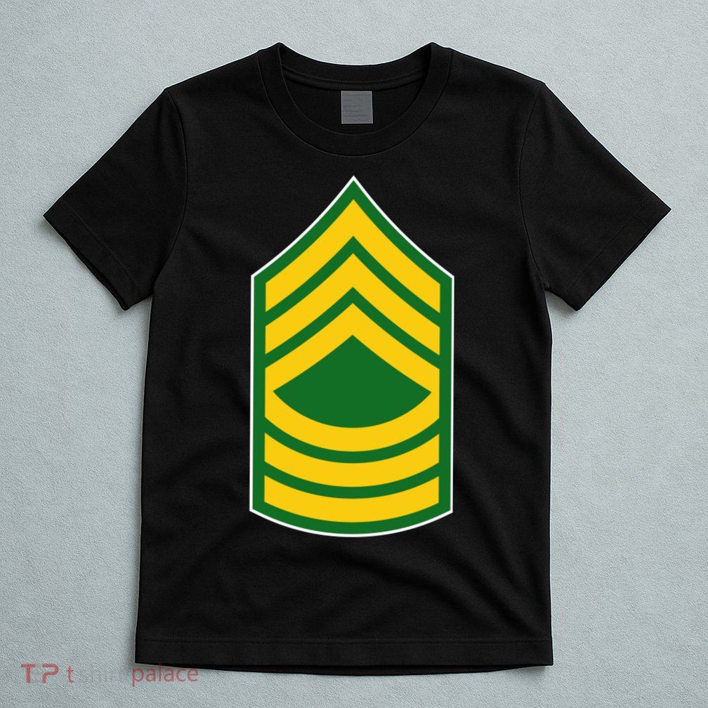 Master Sergeant Military Badge T-Shirt