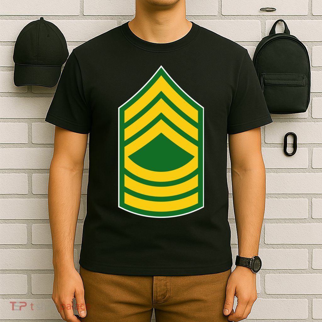 Master Sergeant Military Badge T-Shirt