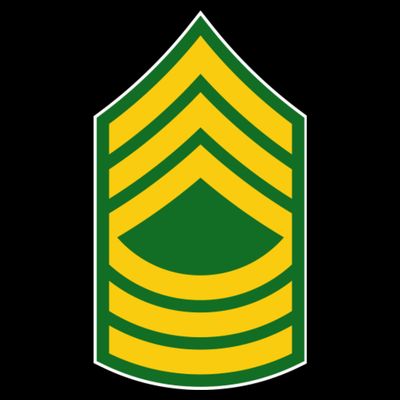 Master Sergeant Military Badge T-Shirt