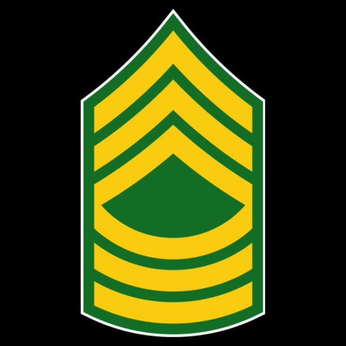 Master Sergeant Military Badge Impact Tech Backpack