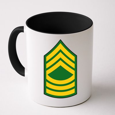 Master Sergeant Military Badge Mug