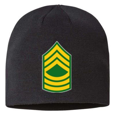 Master Sergeant Military Badge Sustainable Beanie