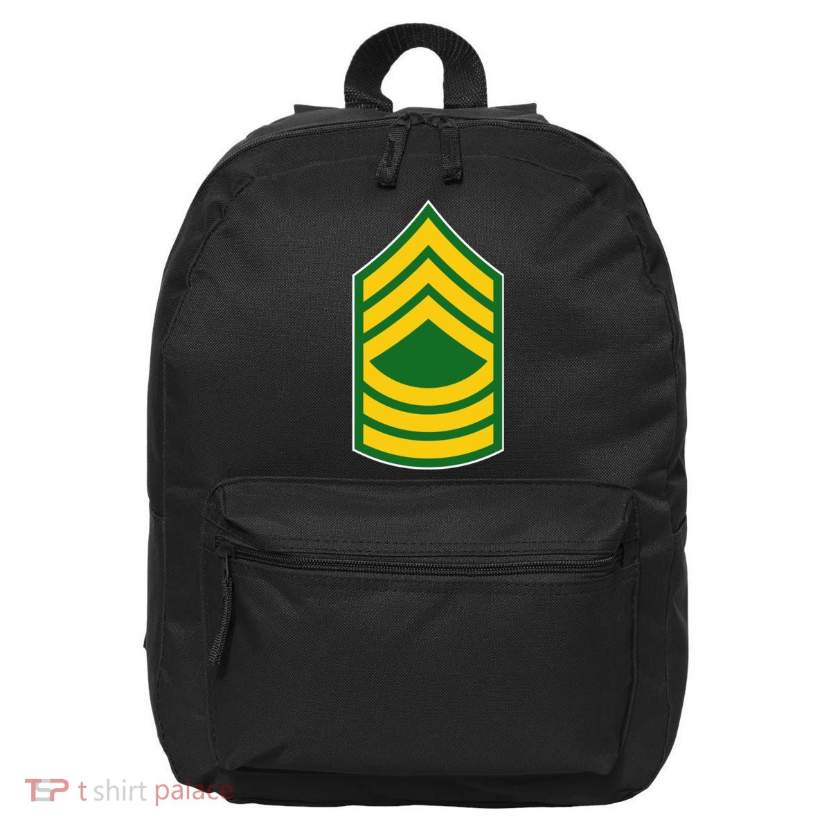 Master Sergeant Military Badge 16 in Basic Backpack