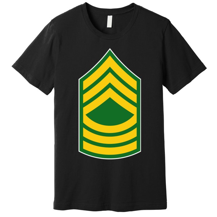 Master Sergeant Military Badge Premium T-Shirt