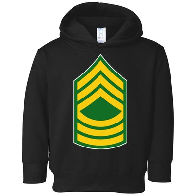 Master Sergeant Military Badge Toddler Hoodie