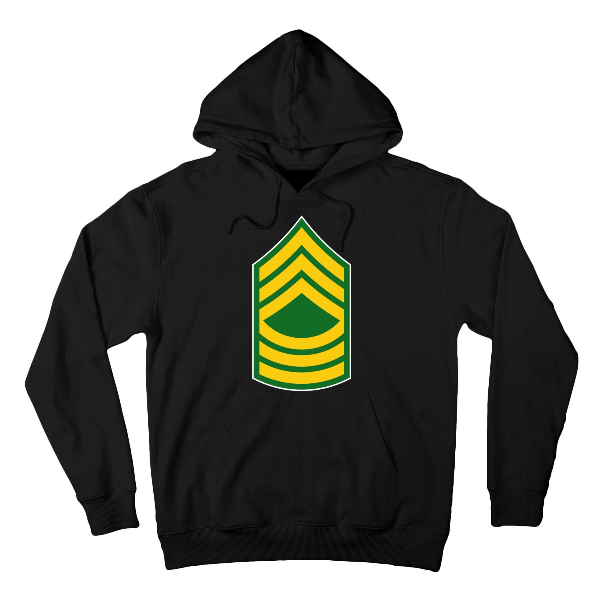 Master Sergeant Military Badge Tall Hoodie