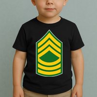 Master Sergeant Military Badge Toddler T-Shirt