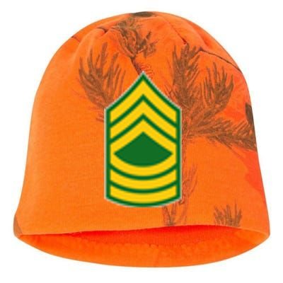 Master Sergeant Military Badge Kati - Camo Knit Beanie