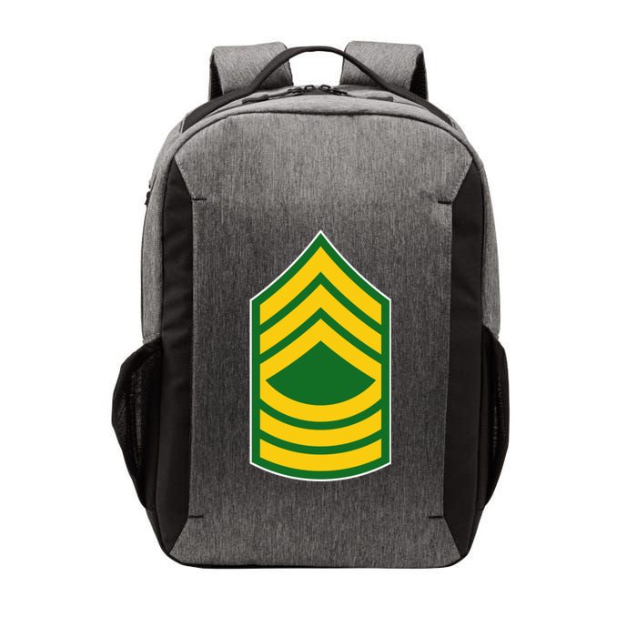 Master Sergeant Military Badge Vector Backpack