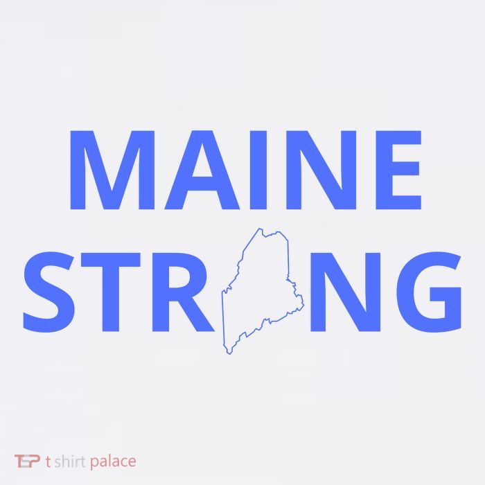 Maine Strong Button
