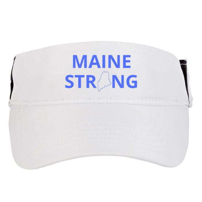 Maine Strong Adult Drive Performance Visor