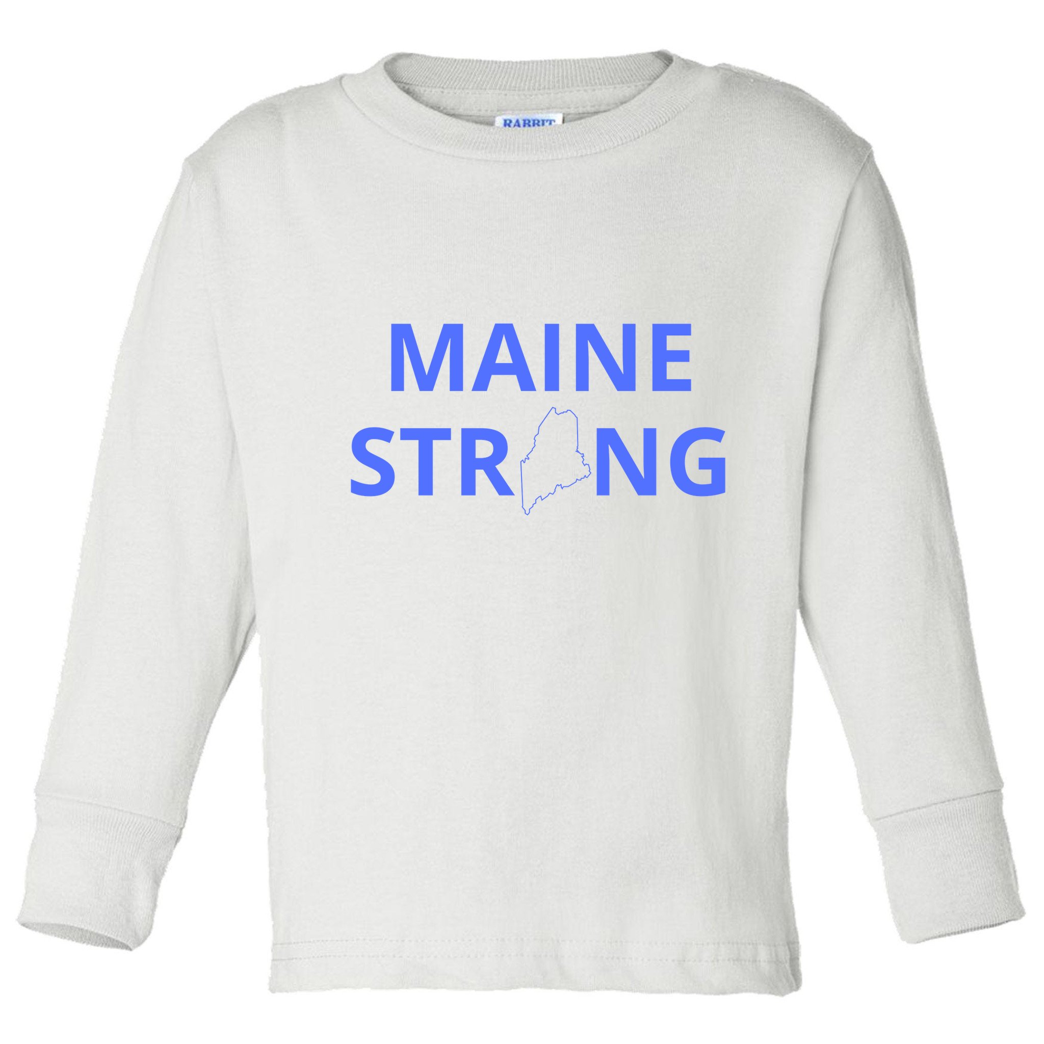 Maine Strong Toddler Long Sleeve Shirt