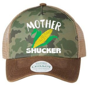 Mother Shucker Mom Pun Funny Corn Farmer Mom Gift Legacy Tie Dye Trucker Hat