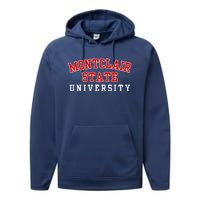 Montclair State Performance Fleece Hoodie