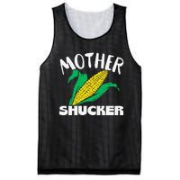 Mother Shucker Mom Pun Funny Corn Farmer Mom Gift Mesh Reversible Basketball Jersey Tank