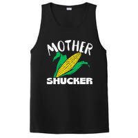 Mother Shucker Mom Pun Funny Corn Farmer Mom Gift PosiCharge Competitor Tank