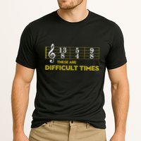 Musician Sheet Music These Are Difficult Times Performance Shirt