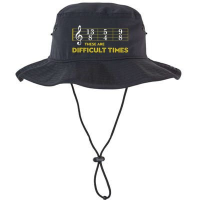 Musician Sheet Music These Are Difficult Times Bucket Hat