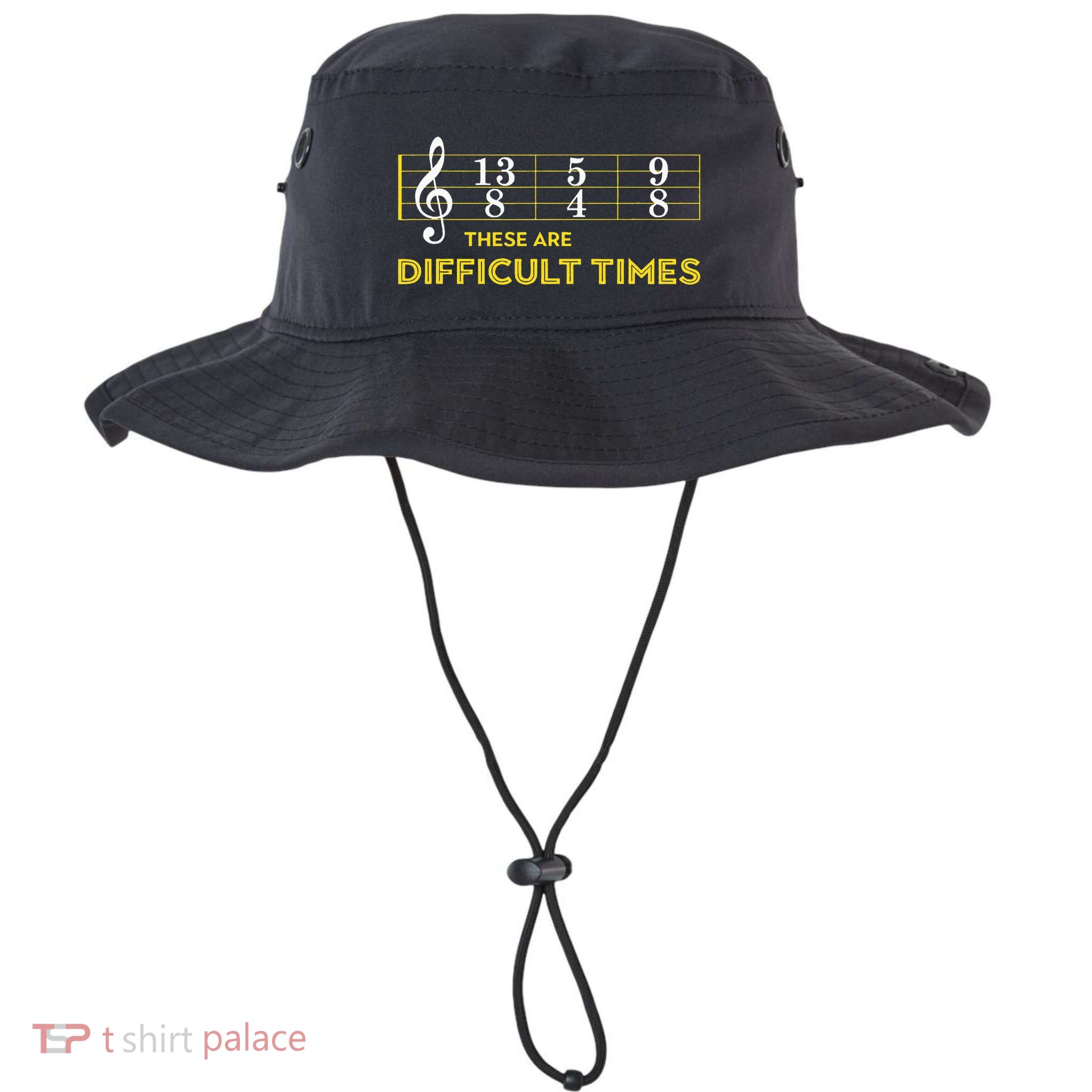 Musician Sheet Music These Are Difficult Times Bucket Hat