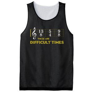 Musician Sheet Music These Are Difficult Times Mesh Reversible Basketball Jersey Tank