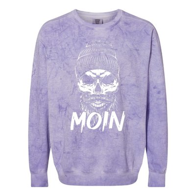 Moin Skull Colorblast Crewneck Sweatshirt