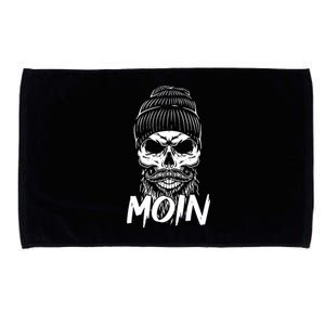 Moin Skull Microfiber Hand Towel