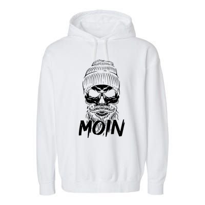 Moin Skull Garment-Dyed Fleece Hoodie