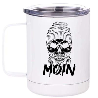 Moin Skull 12 oz Stainless Steel Tumbler Cup