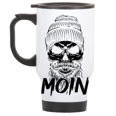 Moin Skull Stainless Steel Travel Mug