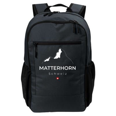 Matterhorn Switzerland Mountains Rockclimbing Hiking Daily Commute Backpack