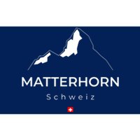 Matterhorn Switzerland Mountains Rockclimbing Hiking Bumper Sticker